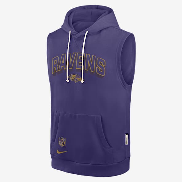 Men's Baltimore Ravens Pullover Hoodie - Black, Officially